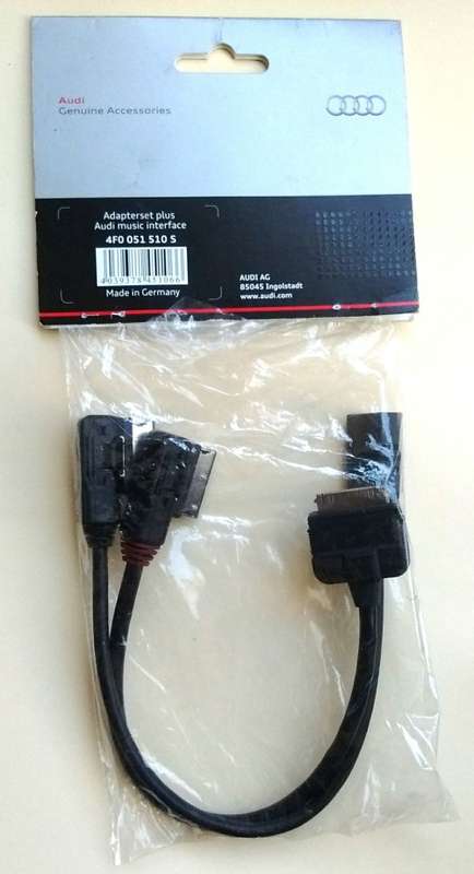 Aux Cable For Audi Ami Mdi Mmi 4f0051510s - Interface Adapter