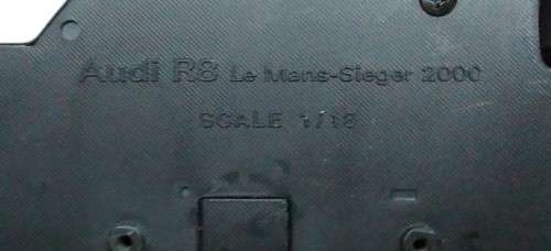 Maisto - Audi R8 Le Mans-Sieger (2000, 1/18 scale diecast model car, Silver) TO CLEAR!!!