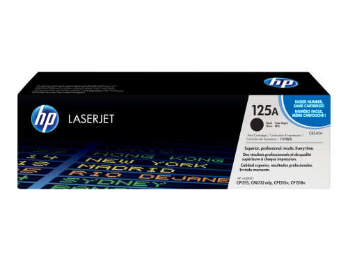 HP 125A - CB540A - Black HP LaserJet Toner Cartridge
