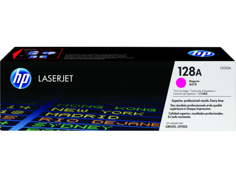 HP CE323A 128A Magenta TONER CARTRIDGE. Original HP Product