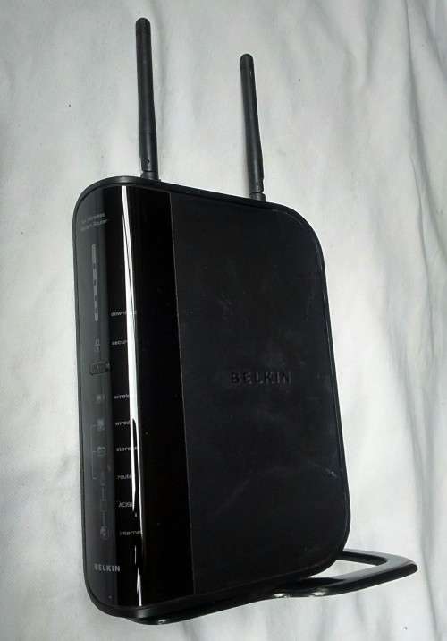 Belkin N+ Wireless Modem Router, F5D8635-4 v1. In good working order.