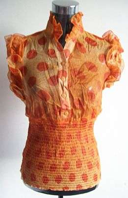 LOVELY SHIFFON TOP Size 34