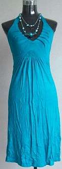 Lovely Cotton Summer Dress, Comes with Necklace