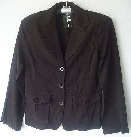 Ladies Single Breasted Coffee Jacket
