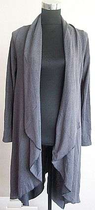 Drapped Jersey Cardigan. To fit sizes 32 to 36