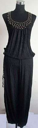 Embellished Dungaree Dress. To Fit 34/36