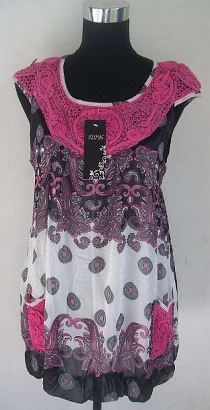 Beautiful Floral Chiffon Tube Top. To fit size 34/36