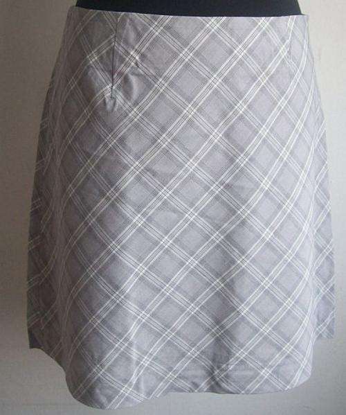 Checked Skirt . To Fit 34