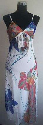 Embellished Soft Chiffon Dress. To Fit 36