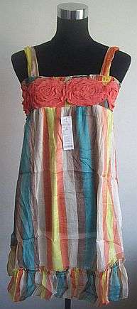 Luxurious Chiffon/Organza Lined Dress. To Fit Sizes 32/34/36