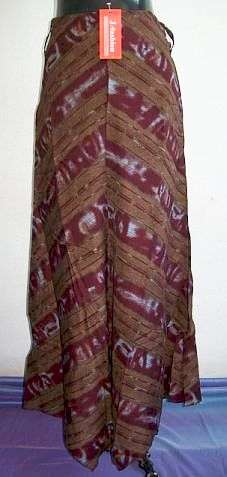 Long Brown Skirt. To Fit  size 36