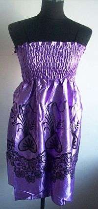 Lovely Satin Dress To Fit Size 32/34