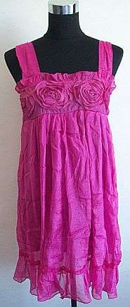 Luxurious Chiffon/Organza Lined Dress. To Fit Sizes 32/34/36