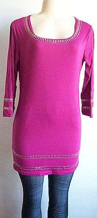 Embellished Cotton Dress. To Fit Sizes 32/24