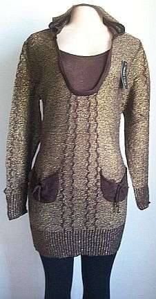 Lovely Hooded Jersey Dress/Top. To fit sizes 32/34/36