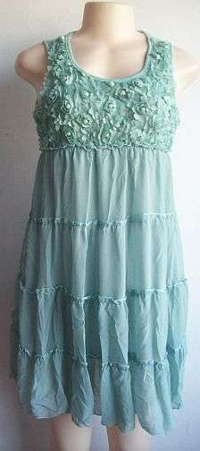 Embellished Chiffon Dress. To Fit Sizes 34/36
