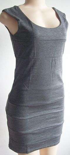 Grey Panel Dress. Size 34