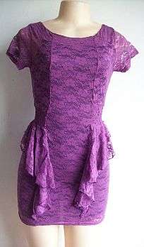 Lined Lacey Dress. Size 32
