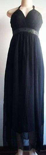 Long Black Dress Size  38