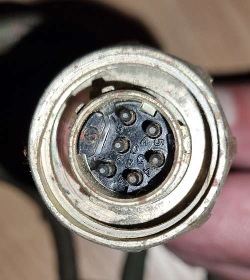 SADF / UDF Microphone and Head Set for military radio