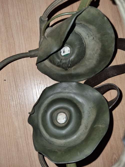 SADF / UDF Microphone and Head Set for military radio