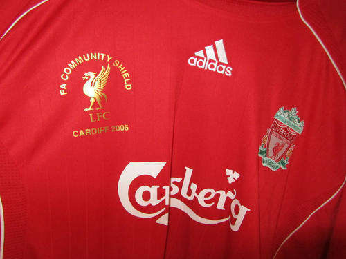 Liverpool Community Shield Official Signed Top- with COA