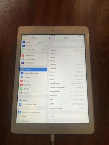 IPad Air 64GB wifi cell NEW