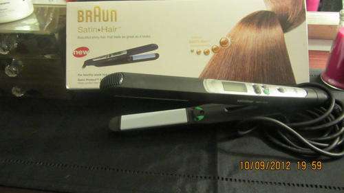 *BARGAIN* Braun Satin Hair Straightener with Satin Protect NanoGlide ceramic plates!