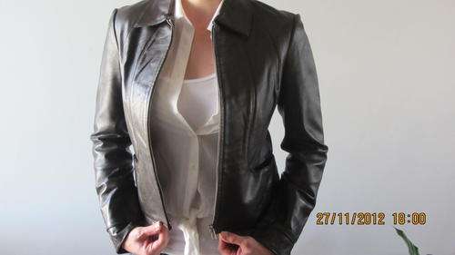 Ladies Pig Skin Genuine Leather Jacket *Stunning must have piece*