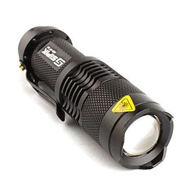 Mini LED Torch Flashlight Rechargeable Torch