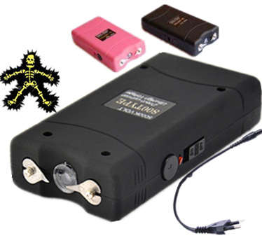 Rechargeable Stun Gun With LED Torch