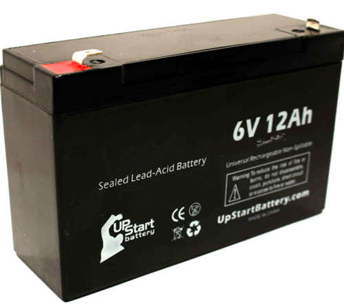Battery 6V 12AH Rechargeable Batteries