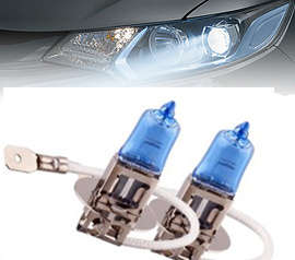 2 x Car Headlights H3 " Limited special "