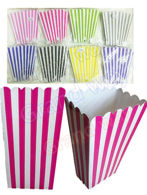 Popcorn box Paper box 10pcs Party supplies