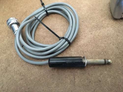 vintage microphone / TEISCO model DM-301/ dynamic microphone/ elvis microphone/ 1960s