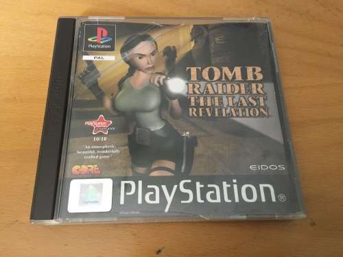 Tomb Raider the last revelation Playstation 1 PS1psone