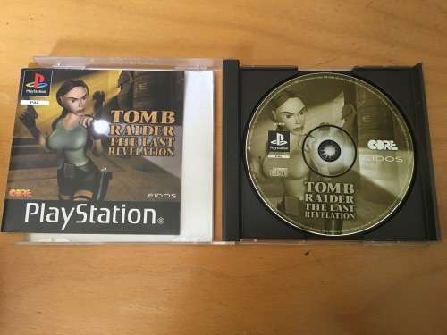 Tomb Raider the last revelation Playstation 1 PS1psone