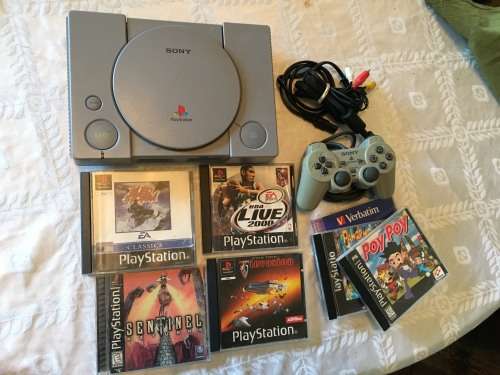playstation 1 ps1 psone Console Bundle