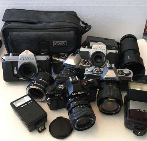 Vintage camera Lot