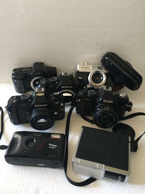 Vintage camera lot.