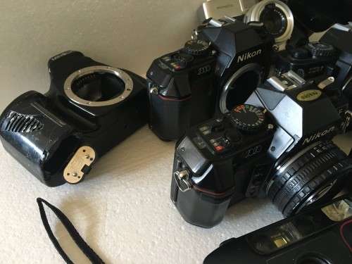 Vintage camera lot.