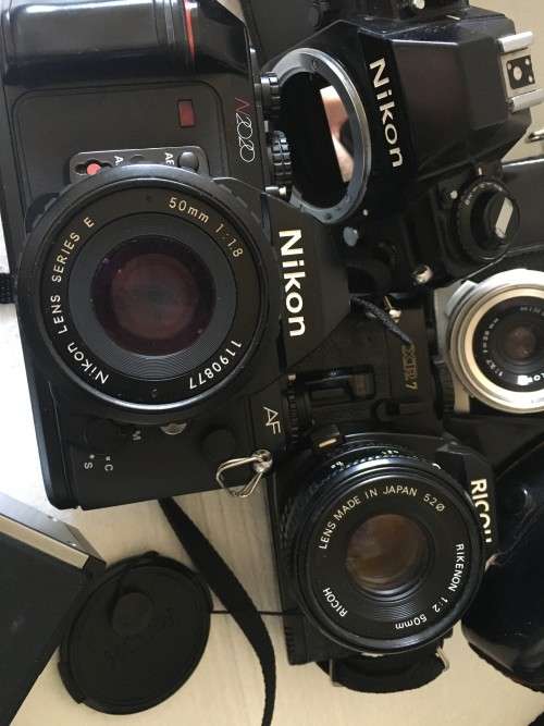 Vintage camera lot.