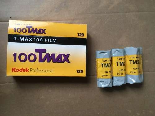 Kodak Tmax 100 120 film expired