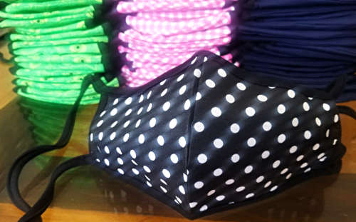 WASHABLE, REUSABLE, COTTON FACE MASK WITH a FILTER (DELIVERED DURING LOCK-DOWN)