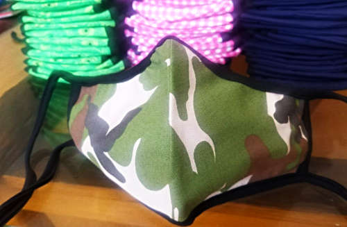 WASHABLE, REUSABLE, COTTON FACE MASK WITH a FILTER (DELIVERED DURING LOCK-DOWN)