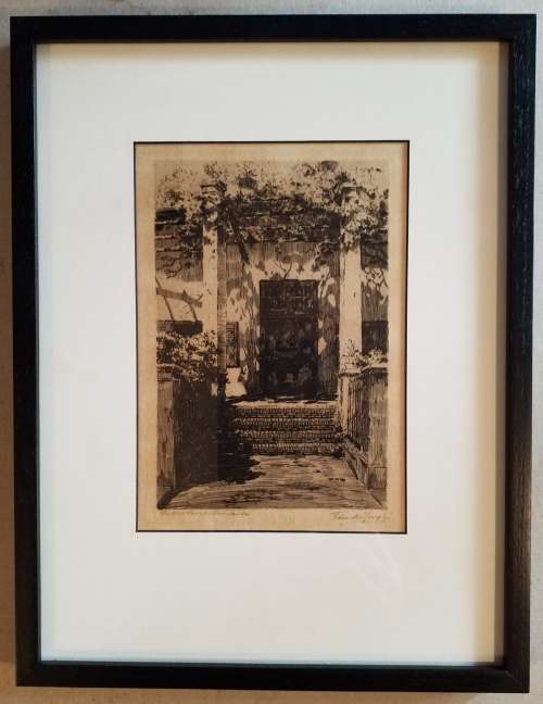 Tinus De Jongh - Etching :