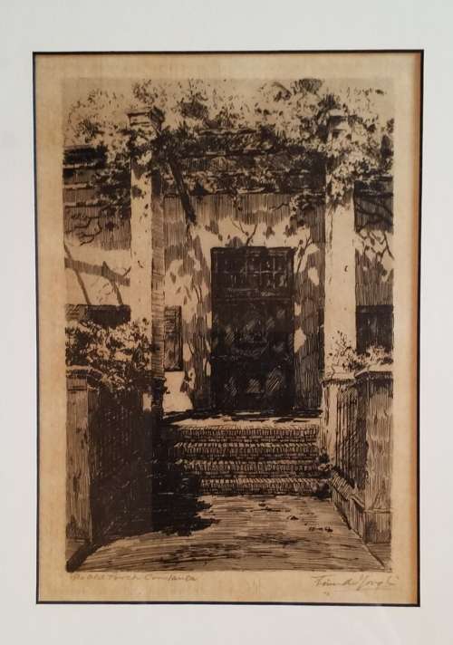 Tinus De Jongh - Etching :
