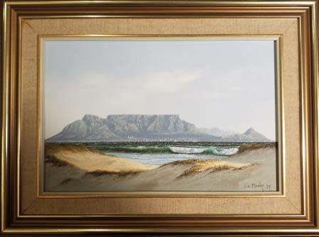 P G MUNRO - A VIEW OF TABLE MOUNTAIN