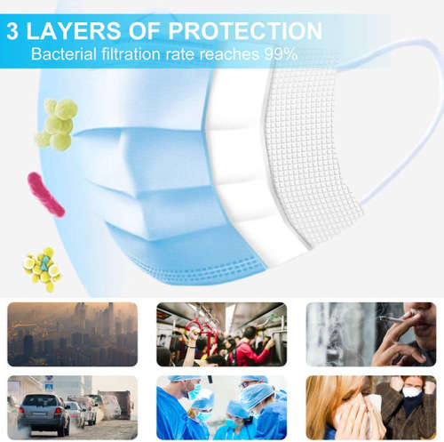 3 Ply Earloop Masks (pack of 50)