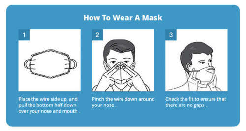 3 Ply Earloop Masks (pack of 50)